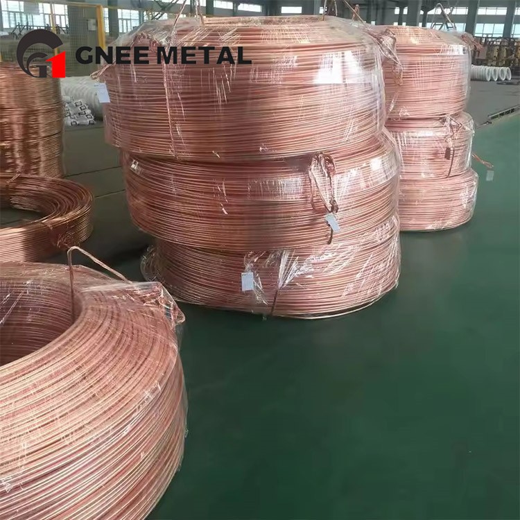 Coiled C83800 Copper Wire