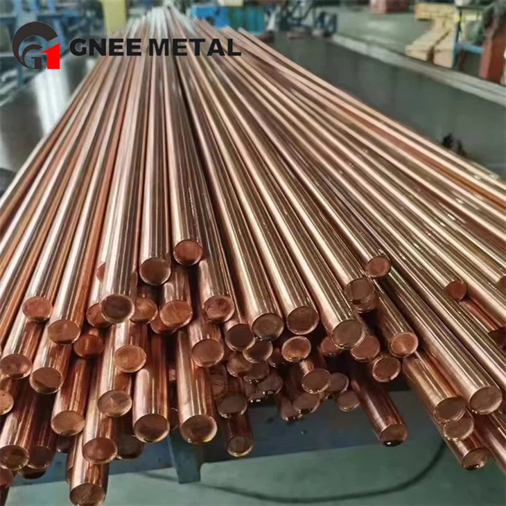 Polished TP2 Copper Bar