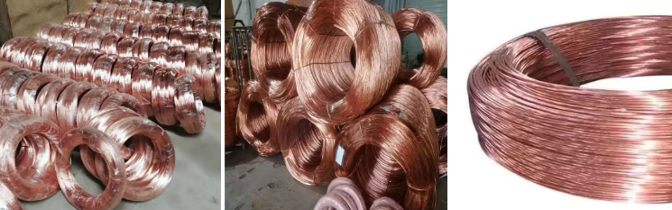 coiled copper wire coiled copper wire