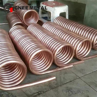 Bending Soft C87500 Copper Tubing