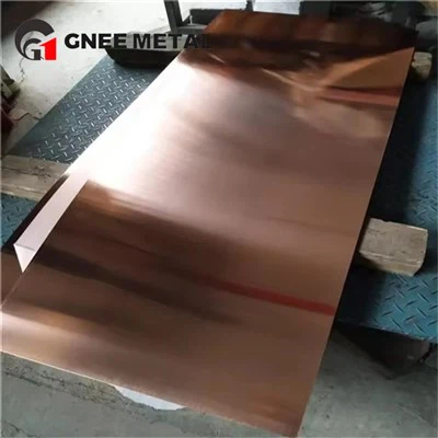 C64200 Copper Metal Plate
