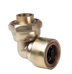 Primaflow Copper Pushfit Bent Tap Connector