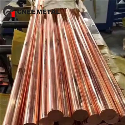 Solid C93800 Copper Earth Rod