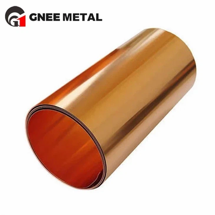 Thin Copper Strips A Metal Component Cut Using A Saw