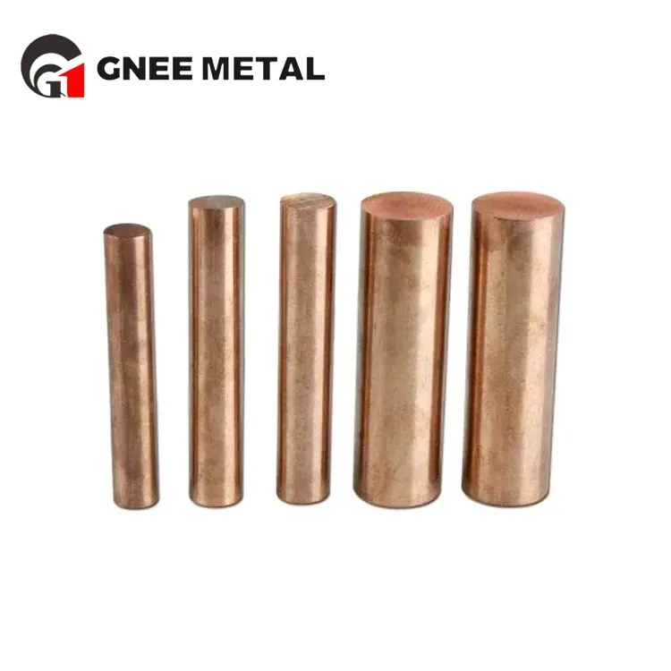 Solid C65100 Copper Round Bar