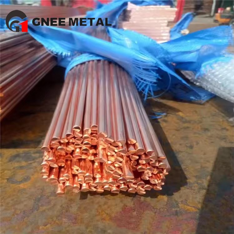 Solid C65100 Copper Round Bar