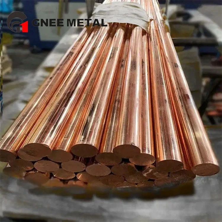 Solid C68700 Copper Earth Rod